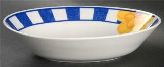 Johnson Brothers Hopscotch Blue 9 Oval Vegetable Bowl, Fine China Dinnerware  