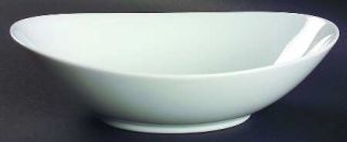 Noritake Savoy White 10 Oval Vegetable Bowl, Fine China Dinnerware   Casual, Wh