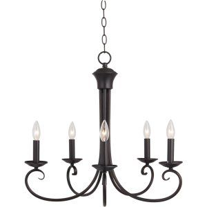 Maxim MAX 70005OI Loft 5 Light Chandelier