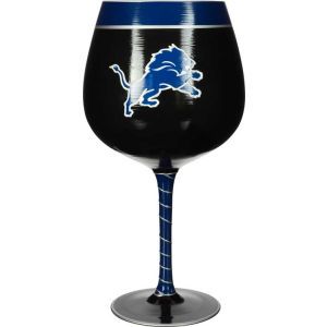 Detroit Lions Boelter Brands Art Glass Wine Glass
