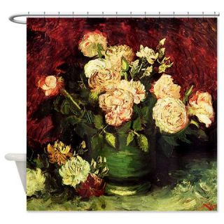  Van Gogh Roses And Peonies Shower Curtain  Use code FREECART at Checkout
