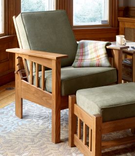 Morris Chair With Sage Cushion