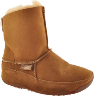 Womens FitFlop Mukluk   Chestnut Shearling/Sheepskin Boots