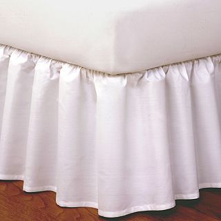 Ruffled Bedskirt, Ivory