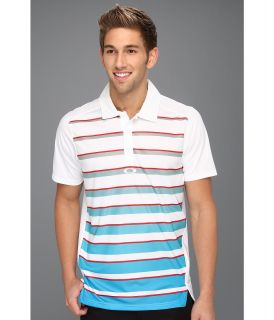 Oakley Fade Polo Shirt Mens Short Sleeve Knit (White)