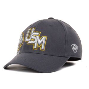 Southern Mississippi Golden Eagles Top of the World NCAA Molten Charcoal Cap