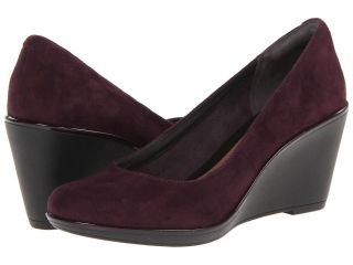 Clarks Daylily Grace Womens Wedge Shoes (Burgundy)