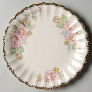 Limoges American China Rose Bread & Butter Plate, Fine China Dinnerware   Pink &
