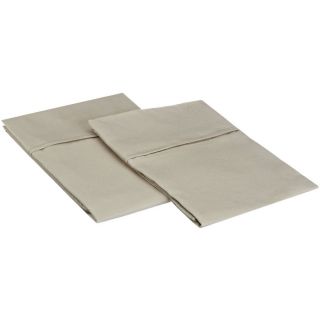Microfiber Wrinkle resistant Solid Plain Weave Pillowcases (set Of 2)