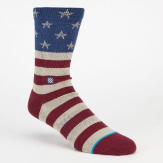 The Fourth Mens Crew Socks Red Combo In Sizes L/Xl For Men 213855349