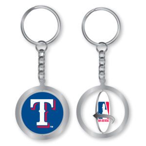 Texas Rangers AMINCO INC. Spinning Keychain
