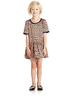 Juicy Couture Toddlers & Little Girls Bengal Print Dress   Orange Leopard