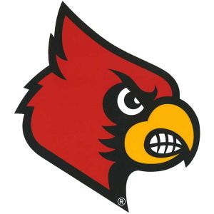 Louisville Cardinals 6X6 Decal