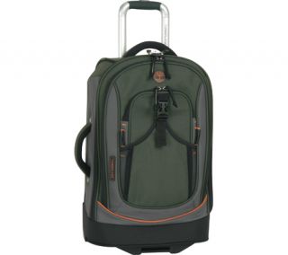 Timberland Claremont 21 Non Expandable Suitcase   Olive/Orange Suitcases