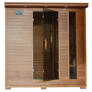 6 person Cedar Carbon Infrared Sauna