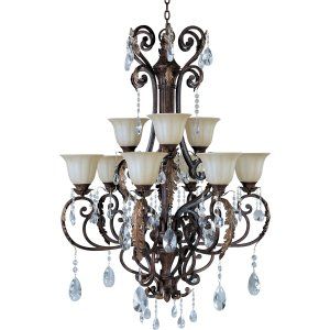 Maxim MAX 13566CFAF Augusta 9 Light Chandelier