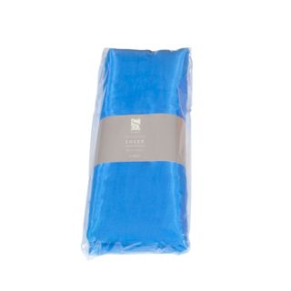 Saro Blue Organza Fabric (5 Yards/ Bundle)