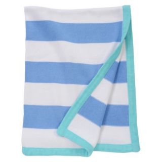 Mix & Match Blue/White Stripe Blanket