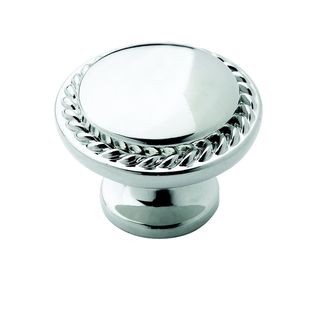 Amerock Traditional Rope Chrome Knob (pack Of 5)