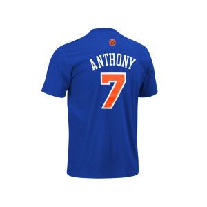 New York Knicks Carmelo Anthony adidas NBA Player T Shirt