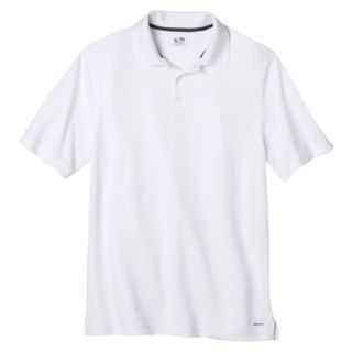 C9 by Champion Mens Activewear Polo Shirts   True White XXXL