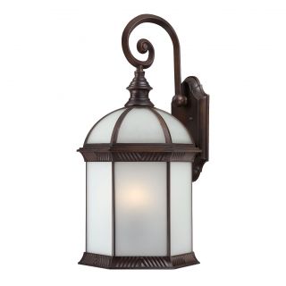 Nuvo Boxwood 1 light Rustic Bronze 26 inch Wall Sconce