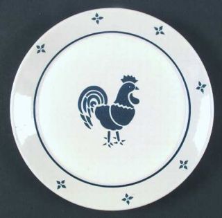 Pfaltzgraff Country Fair Dinner Plate, Fine China Dinnerware   Stoneware, Blue F