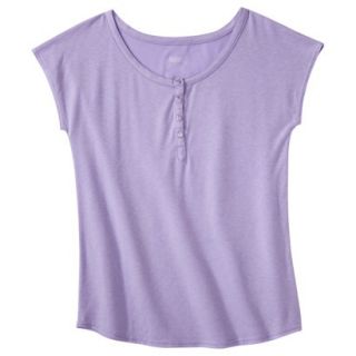 Gilligan & OMalley Womens Fluid Knit Must Have Tee   Lavender L