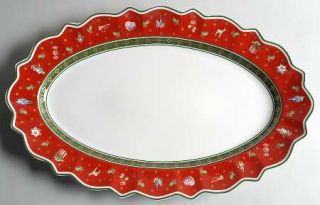 Villeroy & Boch ToyS Delight 19 Oval Serving Platter, Fine China Dinnerware  