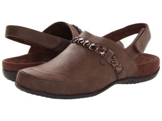 VIONIC with Orthaheel Technology Kerstin Mule Womens Clog/Mule Shoes (Brown)