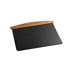 Rolodex Executive Cherry Woodline Ii Desk Pad (BlackDesign type CasualDimensions 26 inches x 20 inches  )