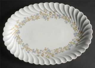 Haviland Lacelle 14 Oval Serving Platter, Fine China Dinnerware   France, Torse