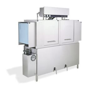Jackson Conveyor Type Dishwasher w/ Wash & Power Rinse, 287 Racks Per Hour, 208/3 V