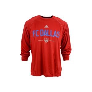 FC Dallas adidas MLS Authentic Graphic Long Sleeve T Shirt