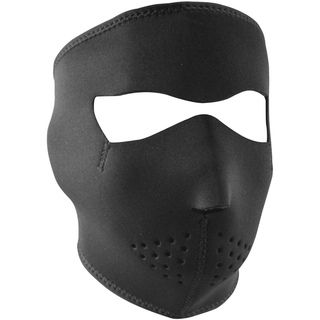 Zan Headgear Neoprene Black Face Mask (BlackDimensions 12 inches long x 8.5 inches wide x 0.5 inch highWeight 0.25 pound )