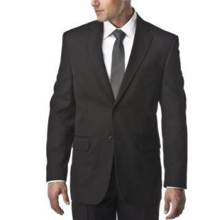 Merona Mens Tailored Fit Suit Jacket   Black Cat 38 Regular
