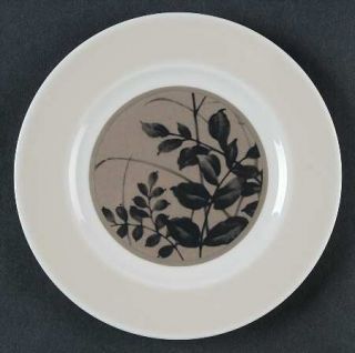 Noritake Twilight Meadow Bread & Butter Plate, Fine China Dinnerware   Black & G
