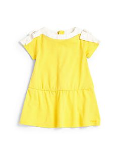 Chloe Infants Bow Dress   Yellow