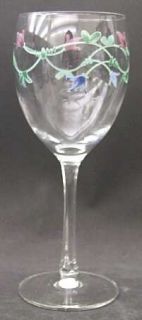Savoir Vivre Portofino Blue 8 Oz Glassware Goblet, Fine China Dinnerware   Pink