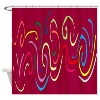  Whimsical Plum Shower Curtain  Use code FREECART at Checkout
