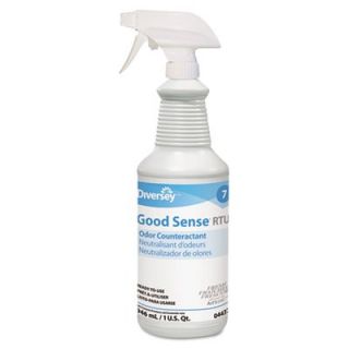 Diversey Good Sense Rtu Liquid Odor Counteractant, Fresh Scent, 32oz