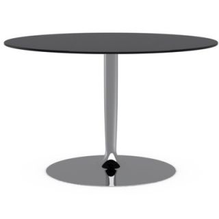 Calligaris Planet Glass Dining Table CS/4005 V_G Top Finish Frosted Black, B