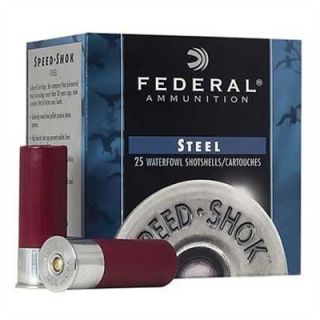 Federal Speed Shok Waterfowl Ammunition   Federal Ammo 20ga Speed Shok 275    3/4oz #4 25bx