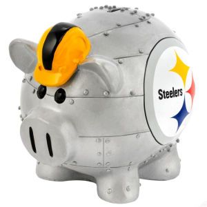 Pittsburgh Steelers Forever Collectibles Mini Thematic Piggy Bank NFL