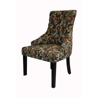 Hlw Kantoi Luxury Dining Chair Tulip Floral (set Of 2)