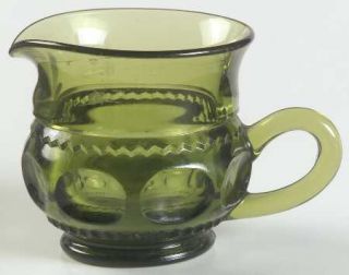 Colony Color Crown Green Creamer   Stem #77, Solid Green