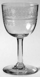 Fostoria Etch 47 (Stem #114) Claret Wine   Stem #114, Needle Etch #47