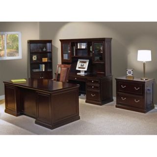 kathy ireland Home by Martin Furniture Fulton Standard Desk Office Suite FL30