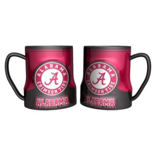 Boelter Brands NCAA 2 Pack Alabama Crimson Tide Game Time Coffee Mug   Red (20