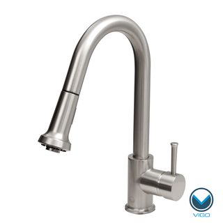 Vigo Stainless Steel Pull out Spray Kitchen Faucet